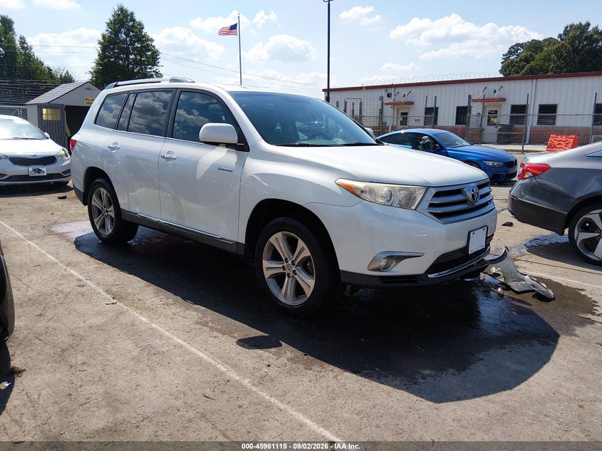 2013 TOYOTA HIGHLANDER LIMITED V6 | 5TDDK3EHXDS227212 | UPCARS