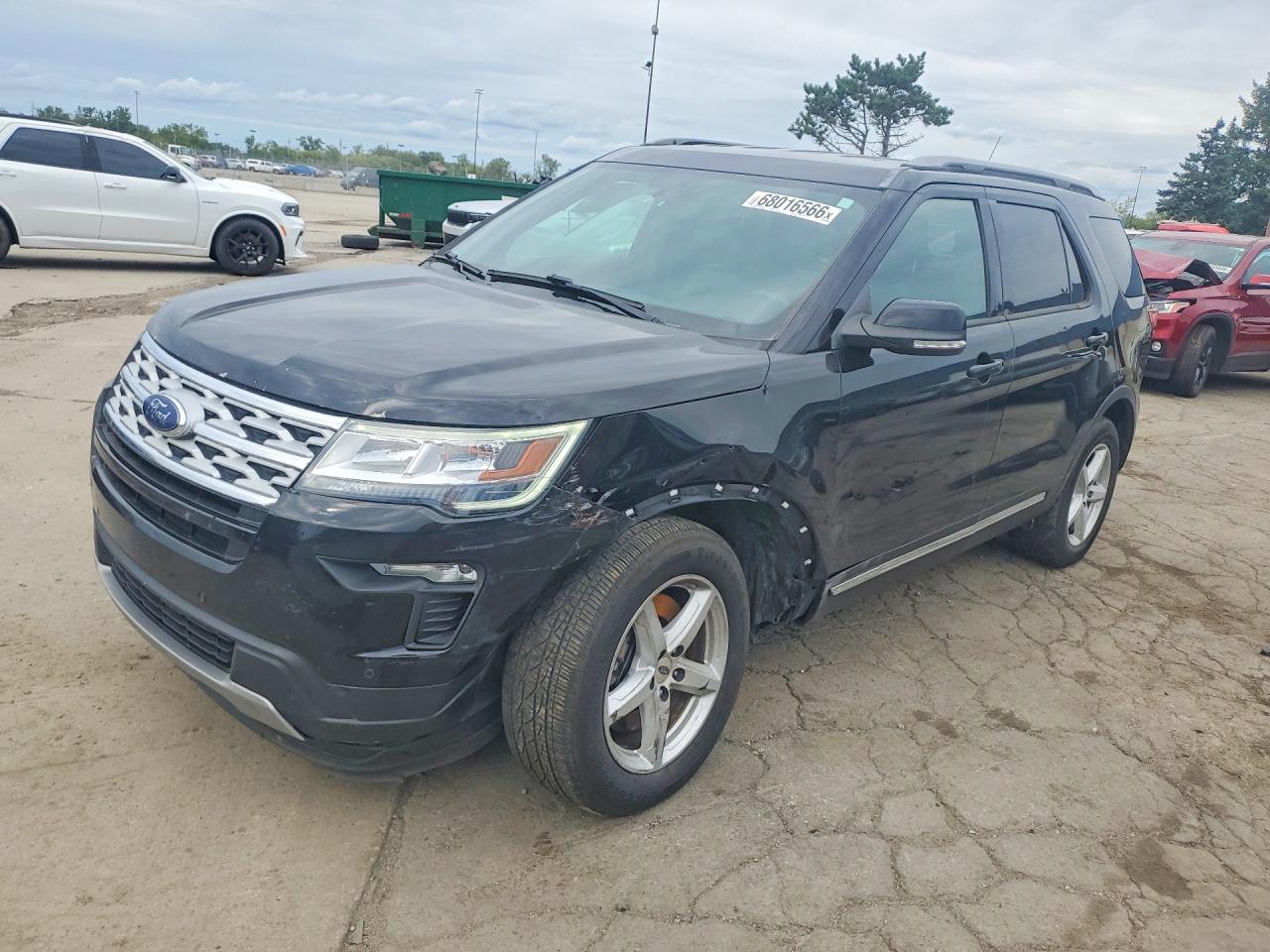 2018 FORD EXPLORER XLT | 1FM5K7D84JGC53643 | UPCARS