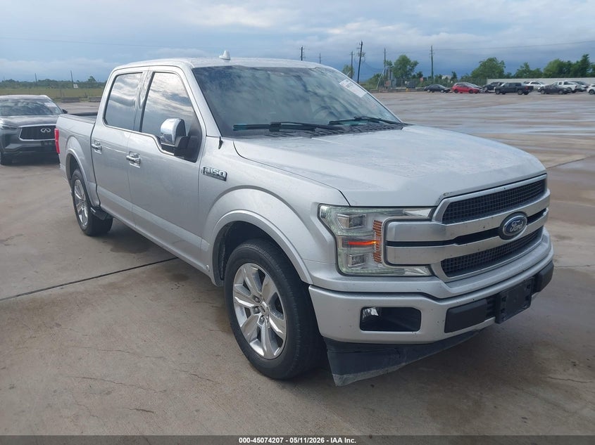 2018 FORD F-150 PLATINUM | 1FTEW1C50JFA94087 | UPCARS
