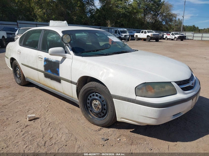 2004 CHEVROLET IMPALA POLICE | 2G1WF55K349343616 | UPCARS