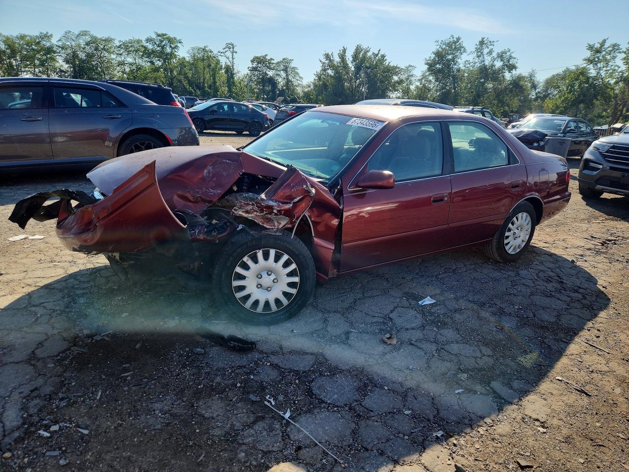 2001 TOYOTA CAMRY CE | 4T1BG22K71U108622 | UPCARS