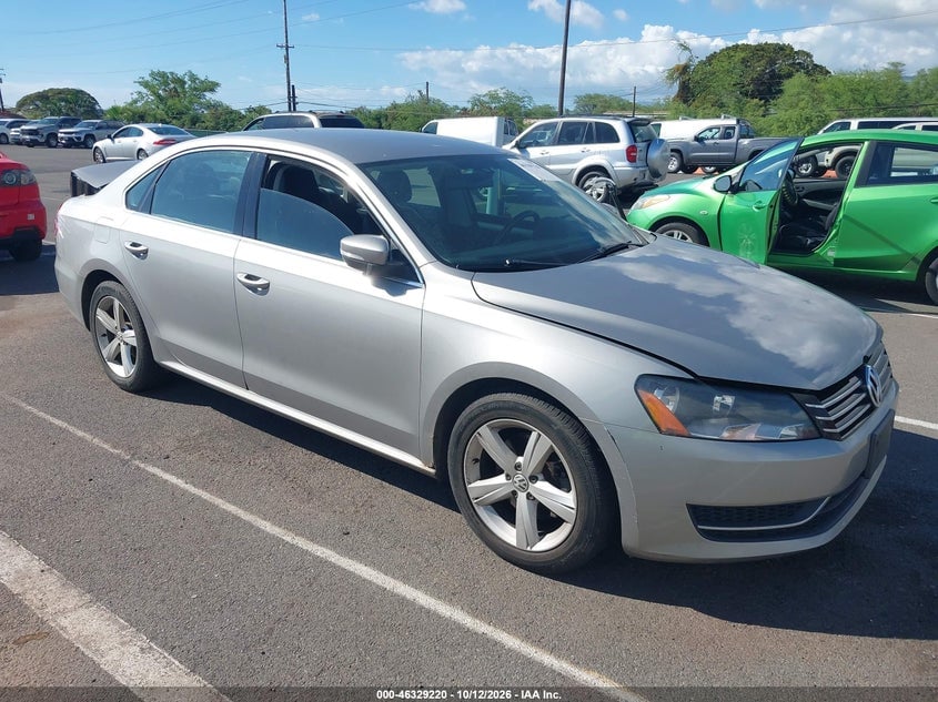 2013 VOLKSWAGEN PASSAT 2.5L SE | 1VWBH7A3XDC108999 | UPCARS