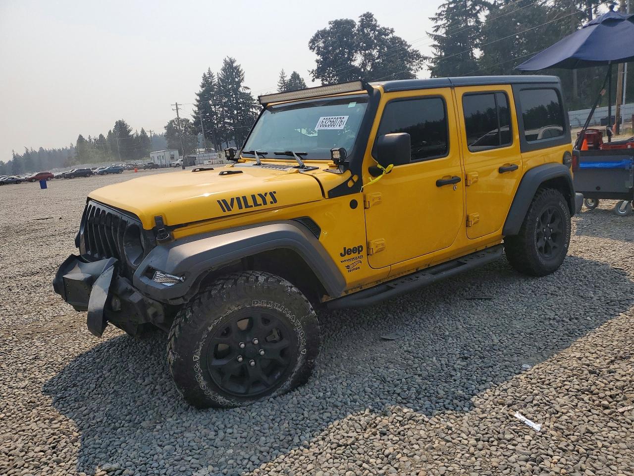 2020 JEEP WRANGLER SPORT | 1C4HJXDG2LW307607 | UPCARS