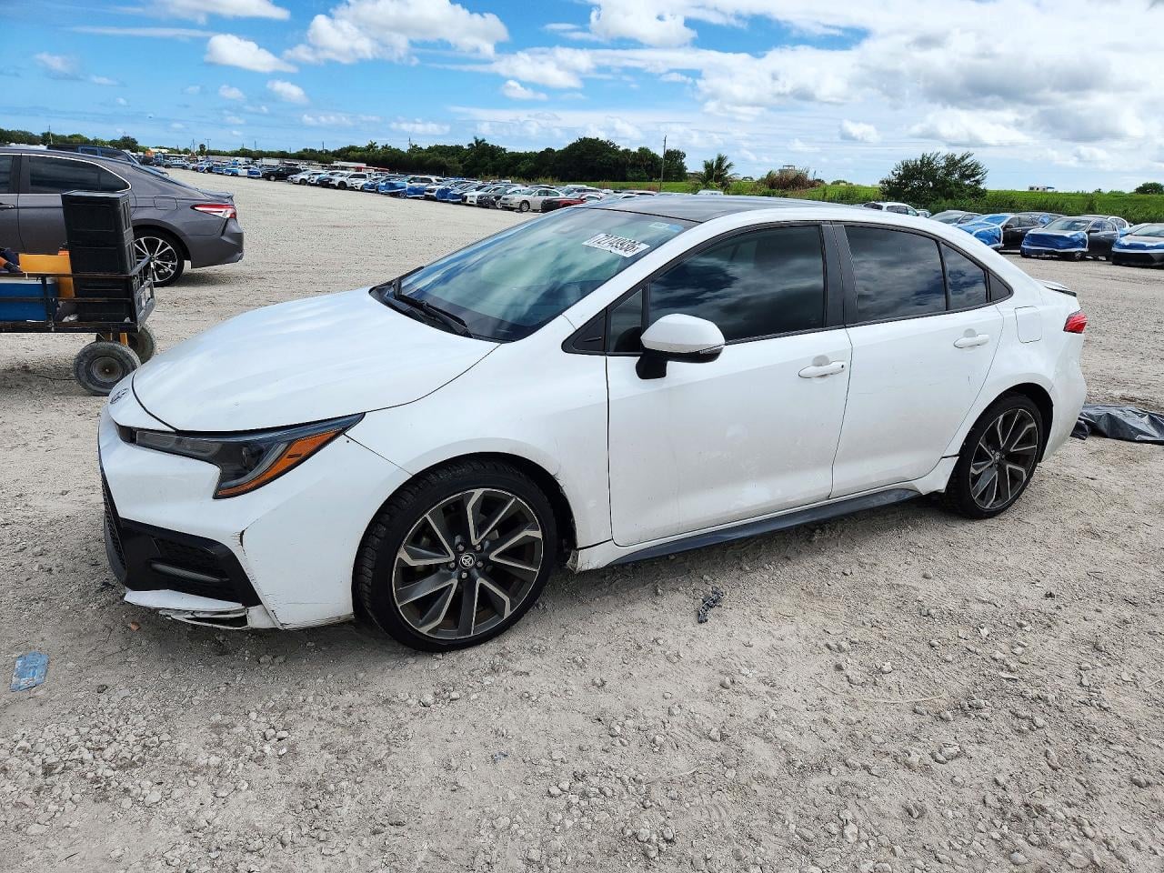 2021 TOYOTA COROLLA SE | 5YFS4MCEXMP071973 | UPCARS