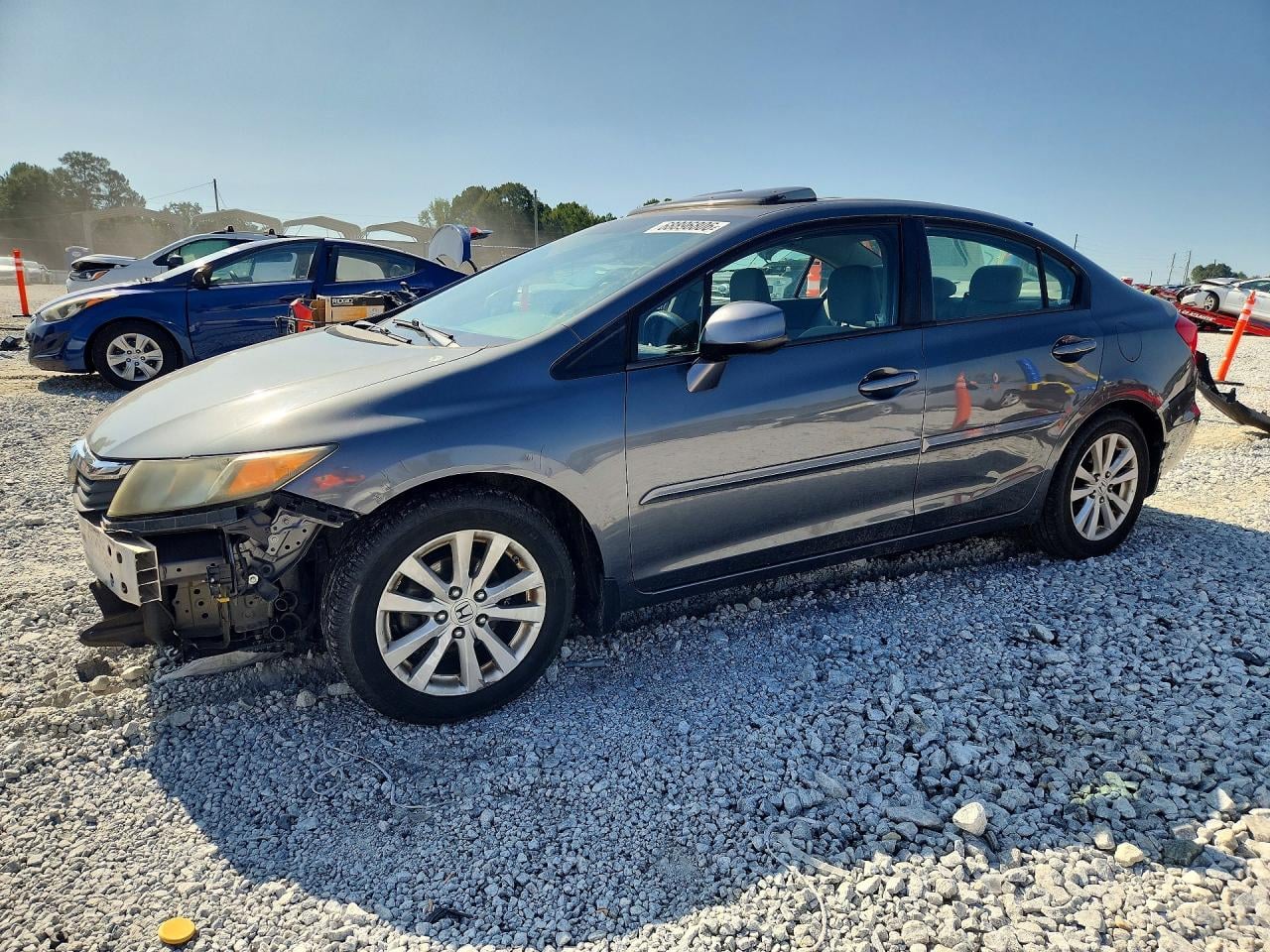 2012 HONDA CIVIC EX | 19XFB2F8XCE083283 | UPCARS