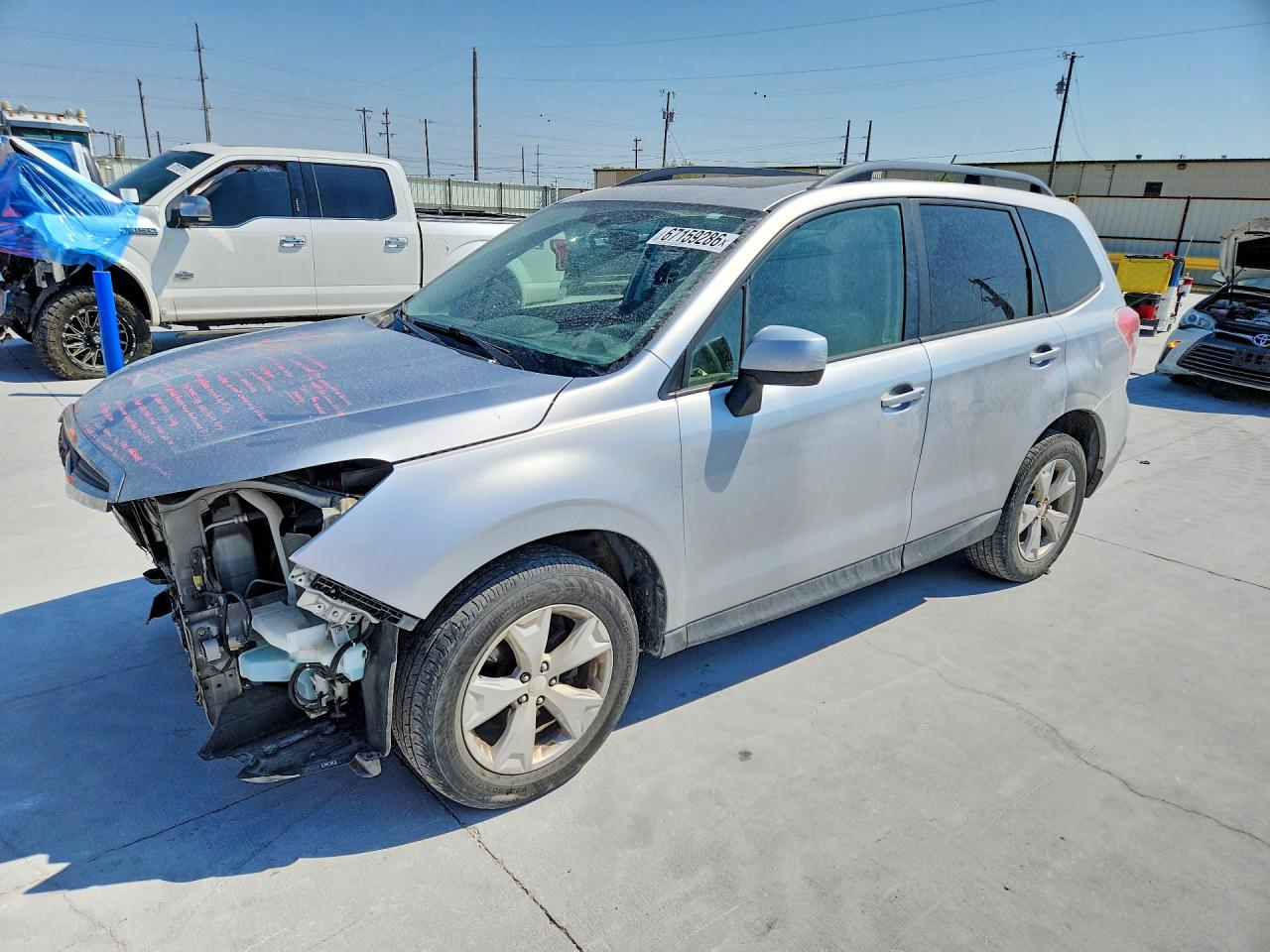 2014 SUBARU FORESTER 2.5I PREMIUM | JF2SJAEC0EH552526 | UPCARS