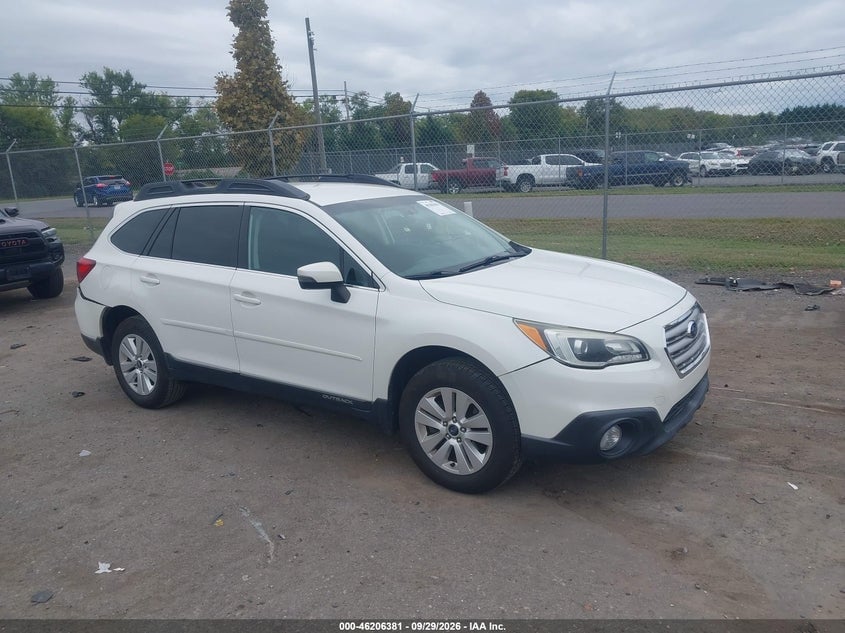 2016 SUBARU OUTBACK 2.5I PREMIUM | 4S4BSBFC5G3268322 | UPCARS