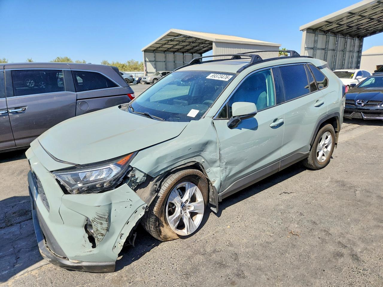 2021 TOYOTA RAV4 XLE | 2T3W1RFV2MW159148 | UPCARS