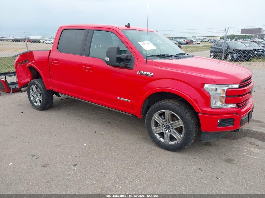 2019 FORD F-150 LARIAT | 1FTFW1E14KFB04636 | UPCARS