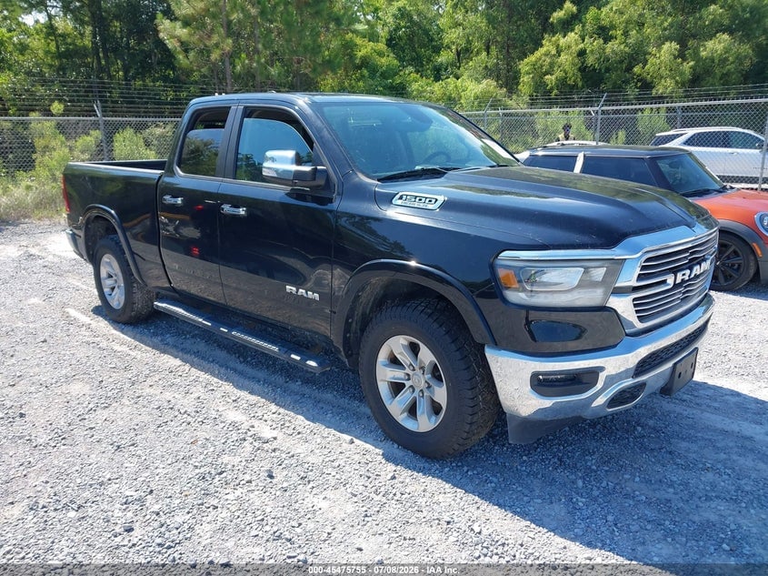 2020 RAM 1500 LARAMIE  4X4 6'4 BOX | 1C6SRFDT9LN281378 | UPCARS