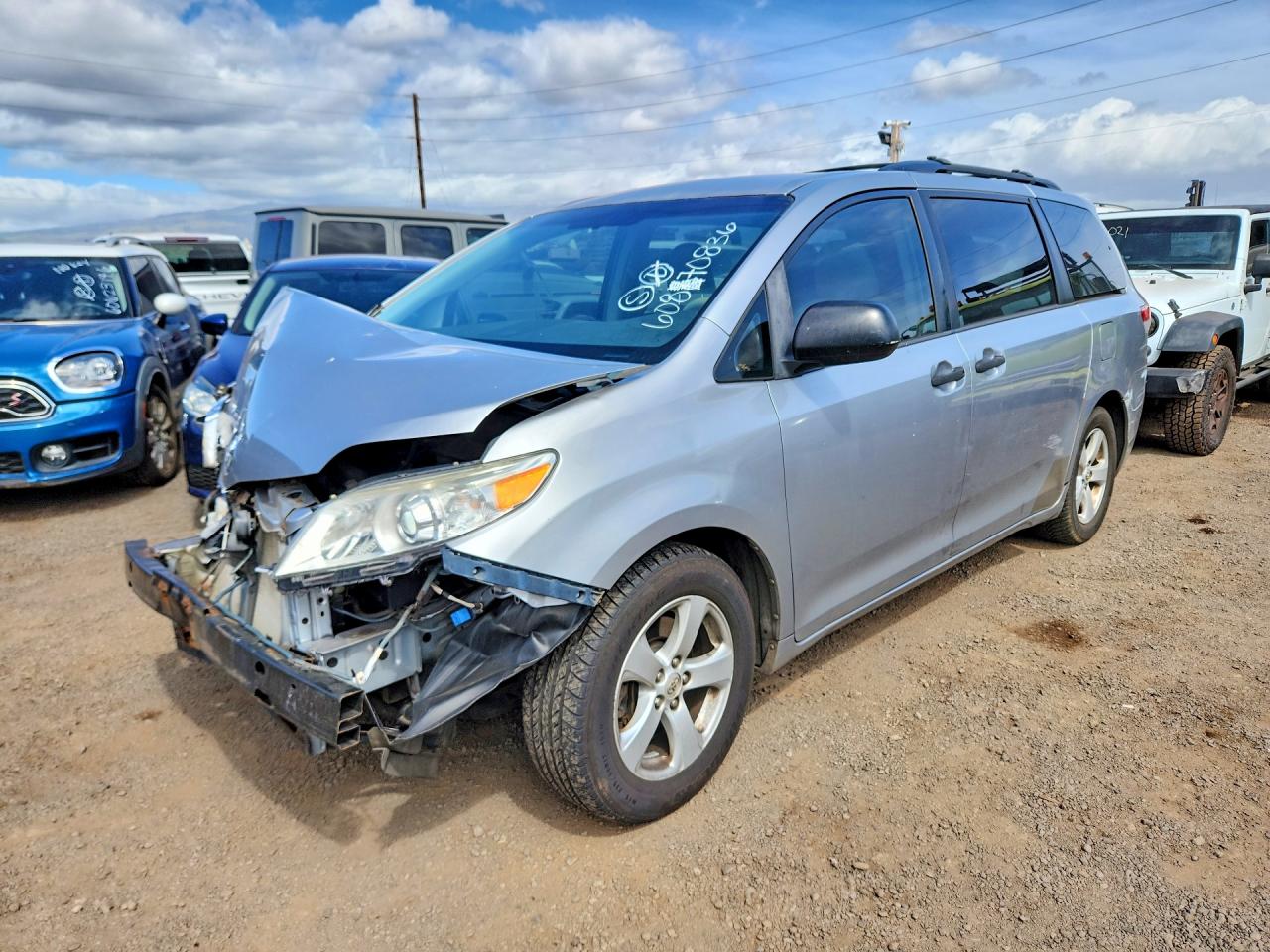 2013 TOYOTA SIENNA | 5TDZK3DC6DS311247 | UPCARS