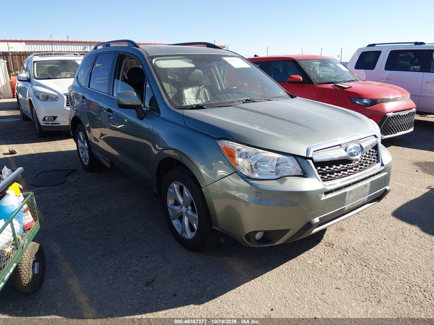2015 SUBARU FORESTER 2.5I LIMITED | JF2SJAHC8FH808845 | UPCARS