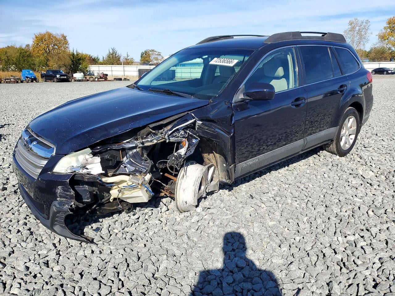 2013 SUBARU OUTBACK 2.5I PREMIUM | 4S4BRCCC6D3273076 | UPCARS