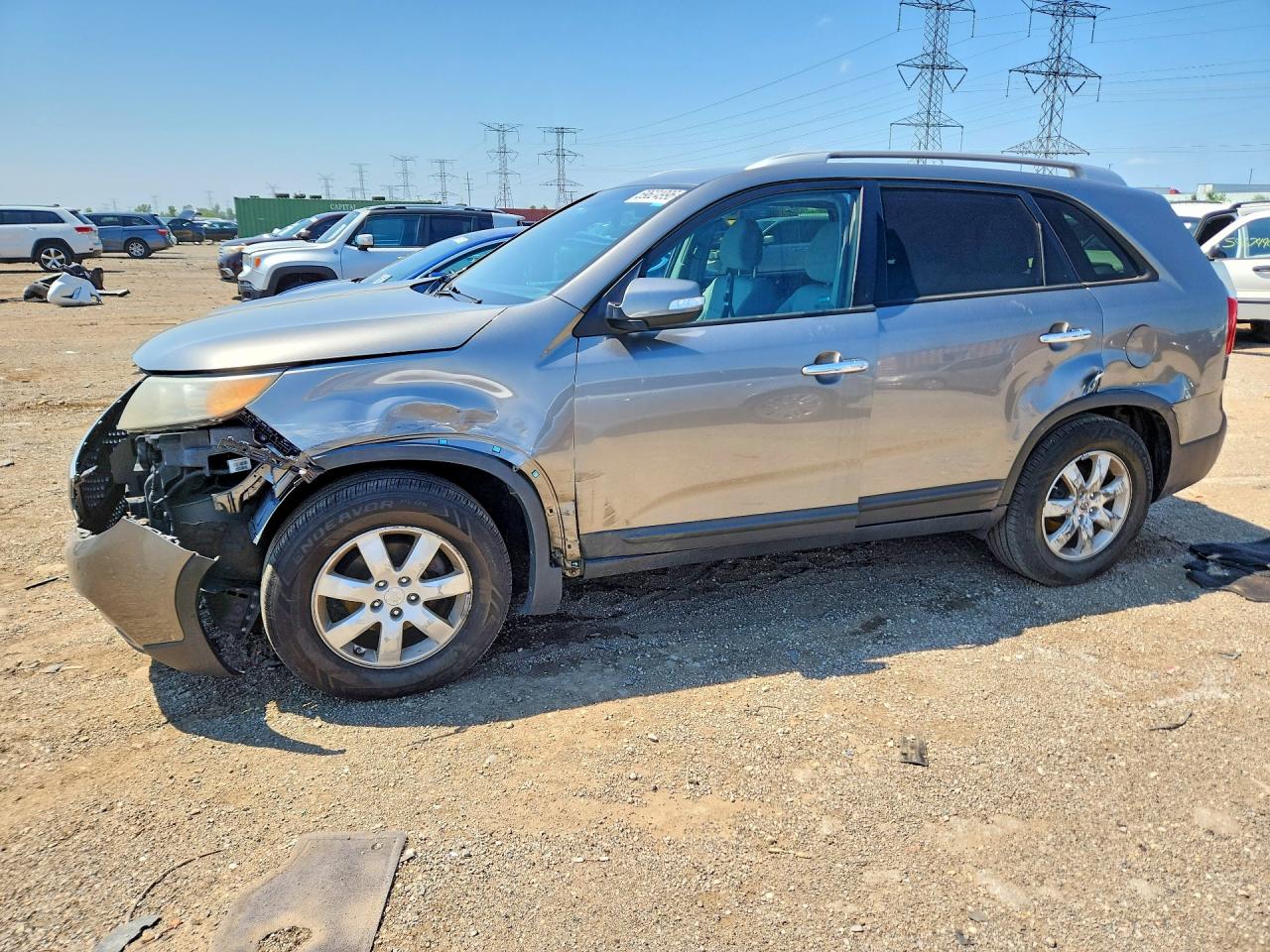 2012 KIA SORENTO LX | 5XYKT3A68CG196093 | UPCARS