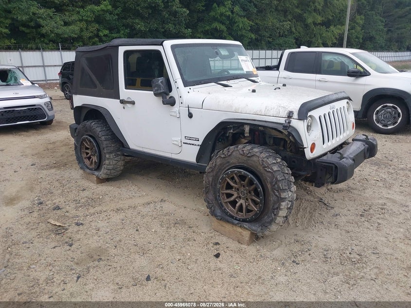 2013 JEEP WRANGLER SPORT | 1C4AJWAG4DL538673 | UPCARS