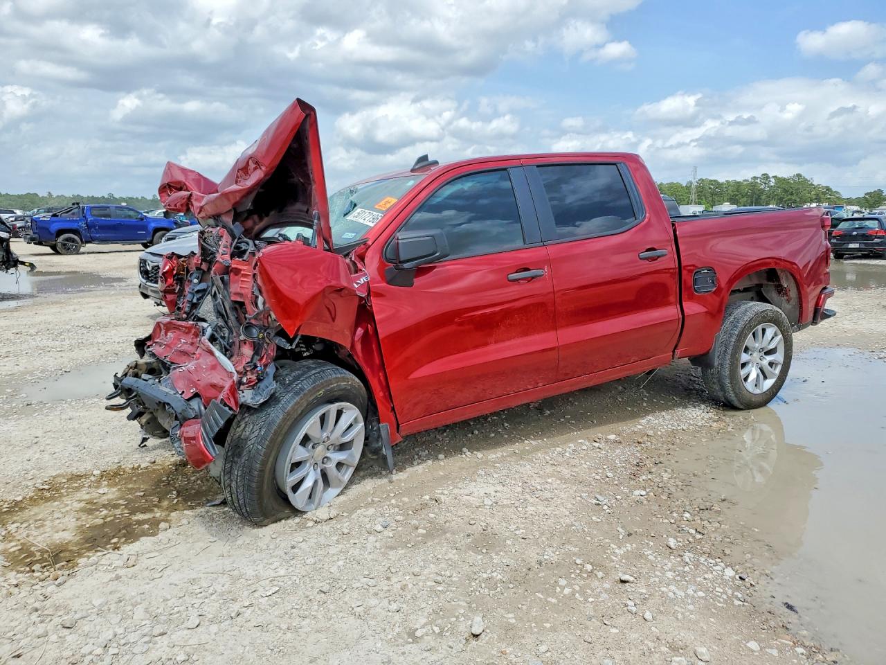 2021 CHEVROLET SILVERADO C1500 CUSTOM | 3GCPWBEK0MG210800 | UPCARS