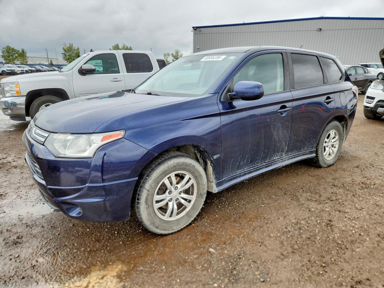 2014 MITSUBISHI OUTLANDER ES | JA4AZ2A3XEZ606482 | UPCARS