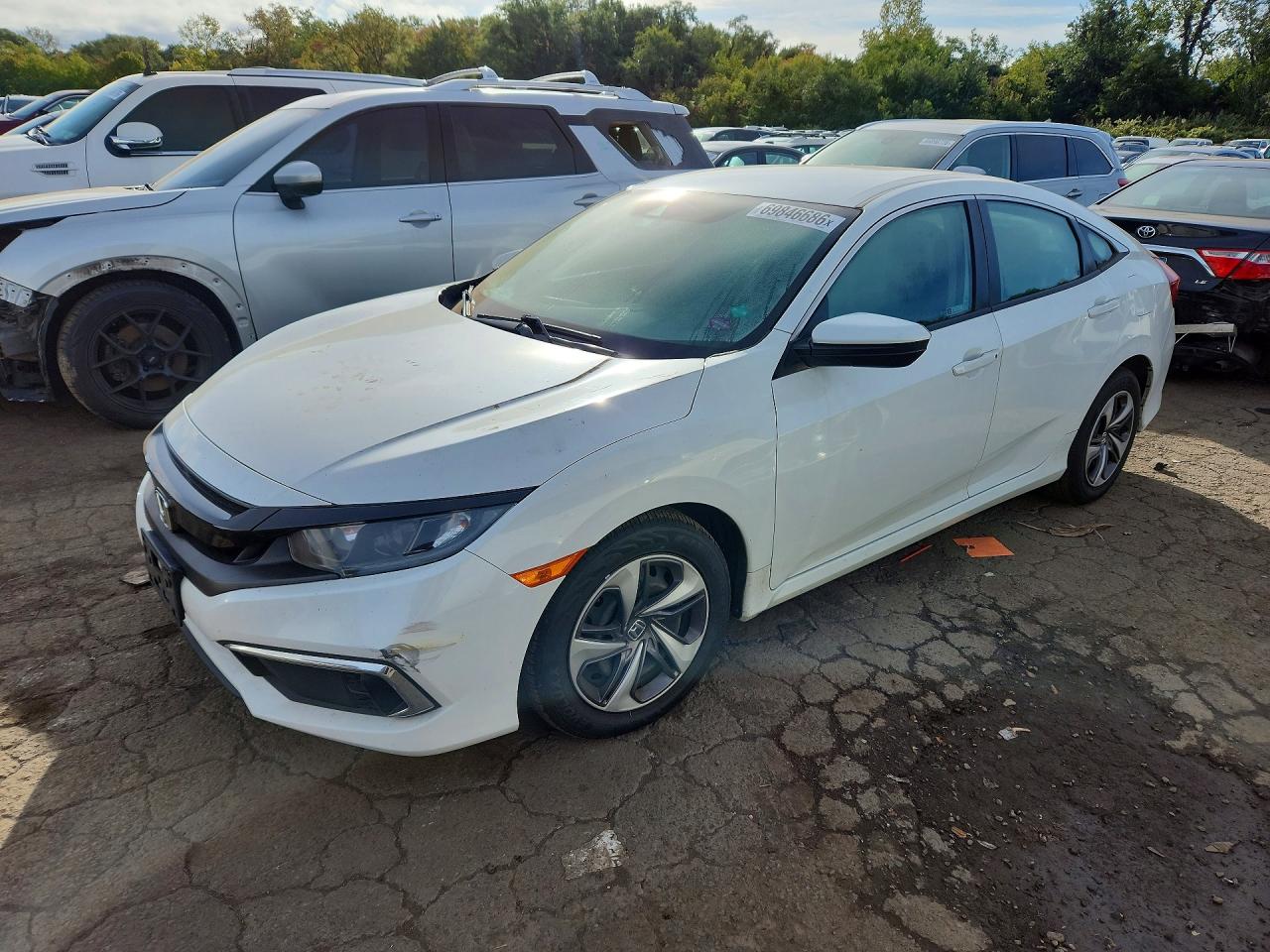 2020 HONDA CIVIC LX | 2HGFC2F65LH524299 | UPCARS