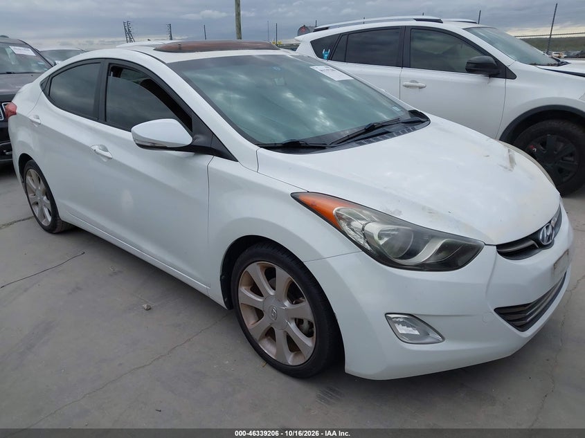2013 HYUNDAI ELANTRA LIMITED | 5NPDH4AE1DH262596 | UPCARS
