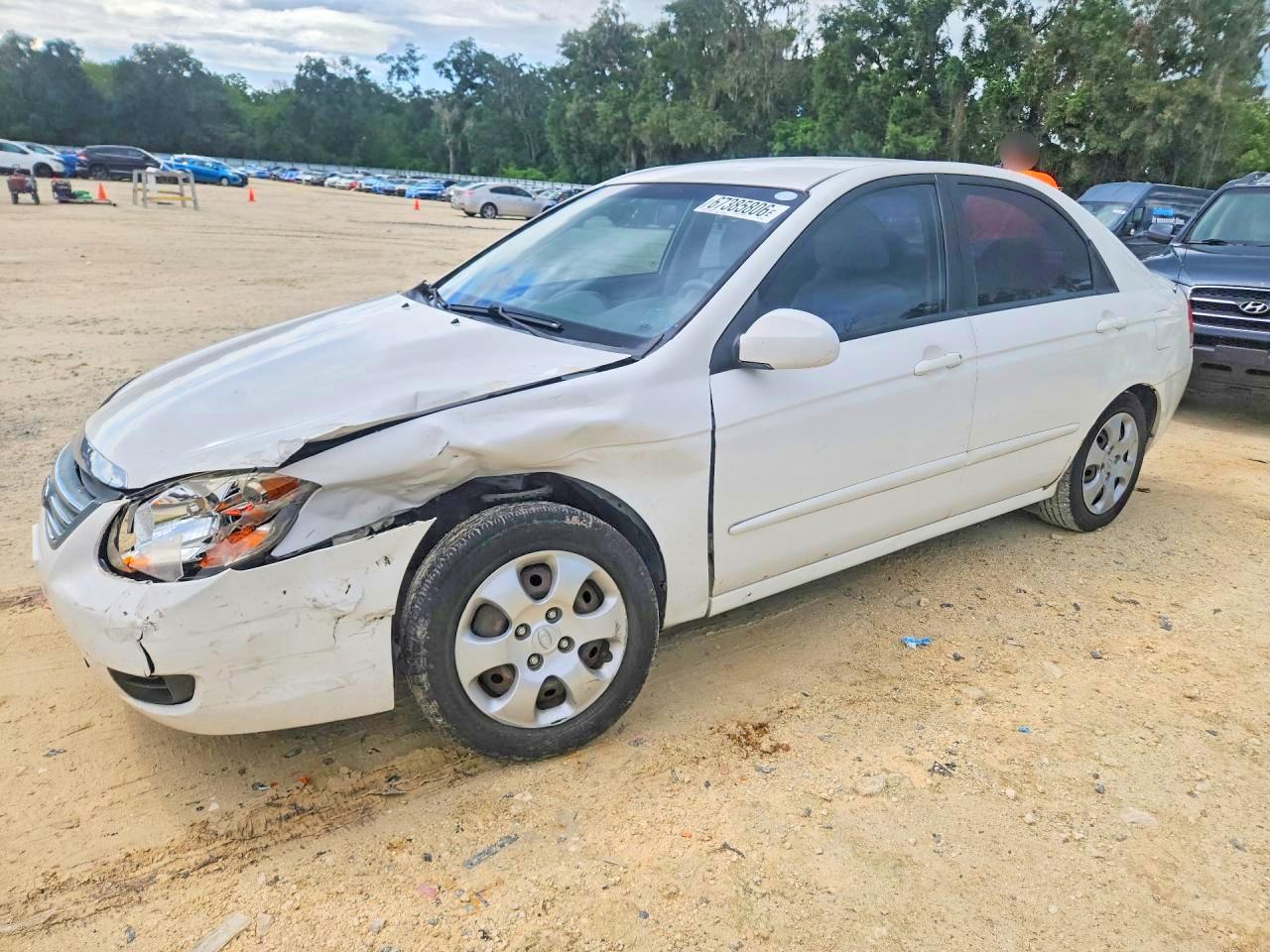2008 KIA SPECTRA LX | KNAFE121285504049 | UPCARS
