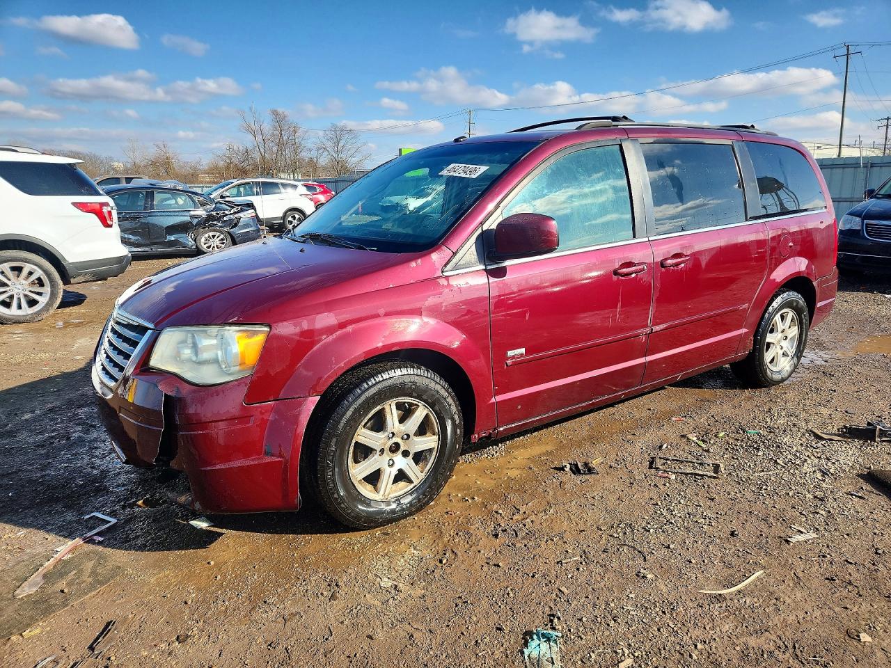 2008 CHRYSLER MINIVAN TOURING | 2A8HR54P68R697522 | UPCARS