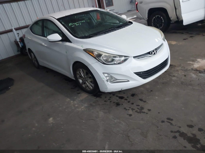 2016 HYUNDAI ELANTRA SE | 5NPDH4AE8GH744759 | UPCARS