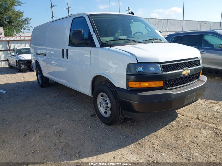 2025 CHEVROLET EXPRESS CARGO RWD 2500 EXTENDED WHEELBASE WT | 1GCWGBFP4S1264258 | UPCARS