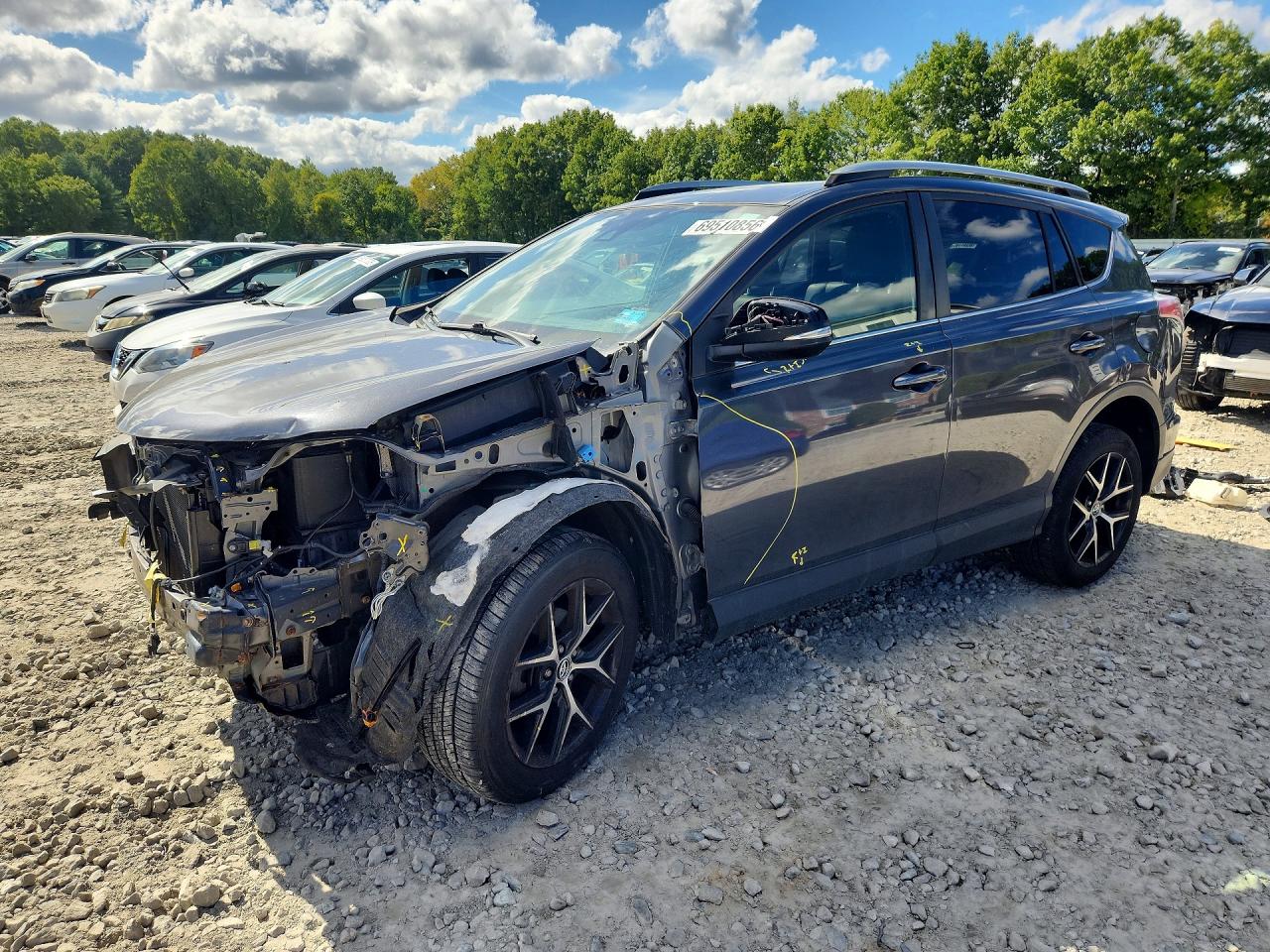 2018 TOYOTA RAV4 SE | JTMJFREV7JJ743505 | UPCARS