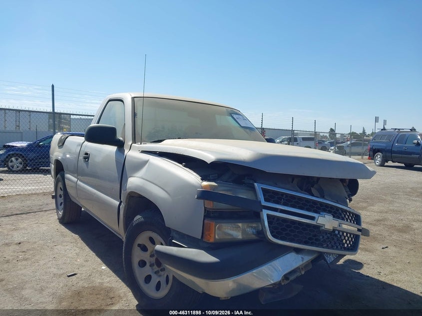 2007 CHEVROLET SILVERADO 1500 CLASSIC WORK TRUCK | 3GCEC14X37G204968 | UPCARS