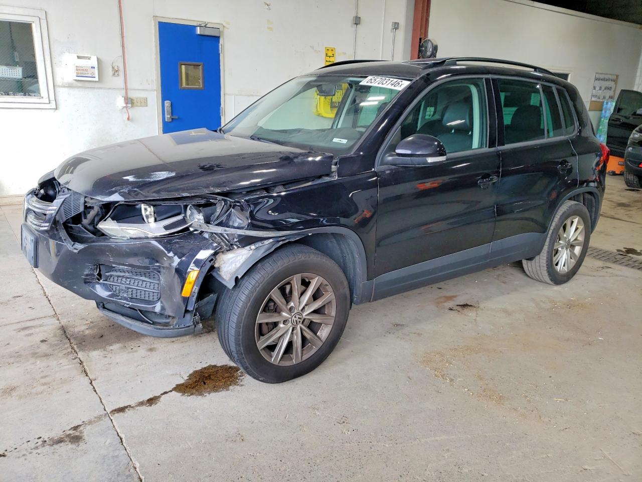2015 VOLKSWAGEN TIGUAN S | WVGBV7AX2FW555550 | UPCARS