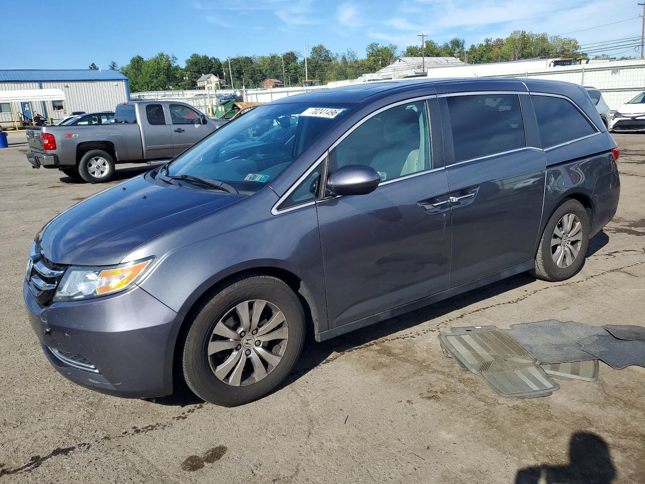 2014 HONDA ODYSSEY EXL | 5FNRL5H65EB123256 | UPCARS