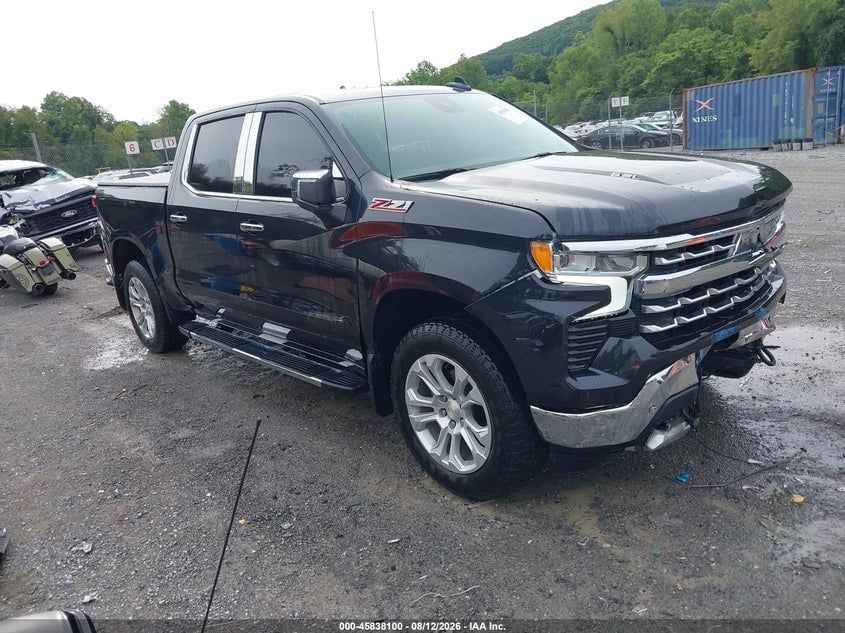 2022 CHEVROLET SILVERADO 1500 4WD  SHORT BED LTZ | 1GCUDGEL6NZ639486 | UPCARS