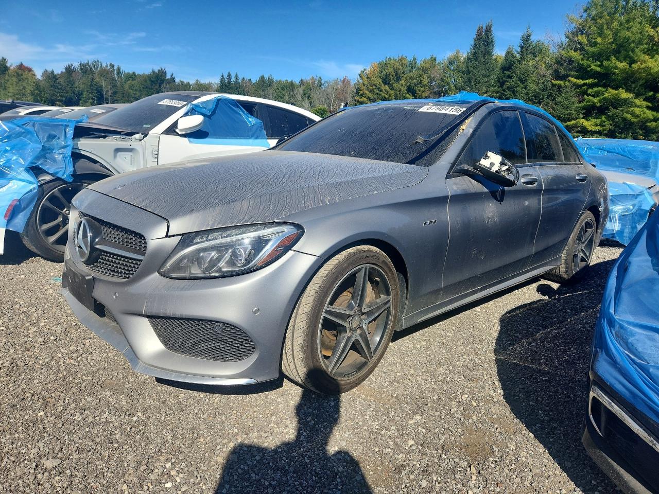 2016 MERCEDES-BENZ C-CLASS 450 4MATIC AMG | 55SWF6EB2GU157433 | UPCARS