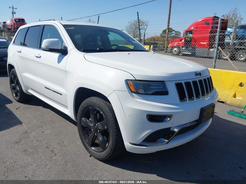 2016 JEEP GRAND CHEROKEE HIGH ALTITUDE | 1C4RJFCM6GC438651 | UPCARS