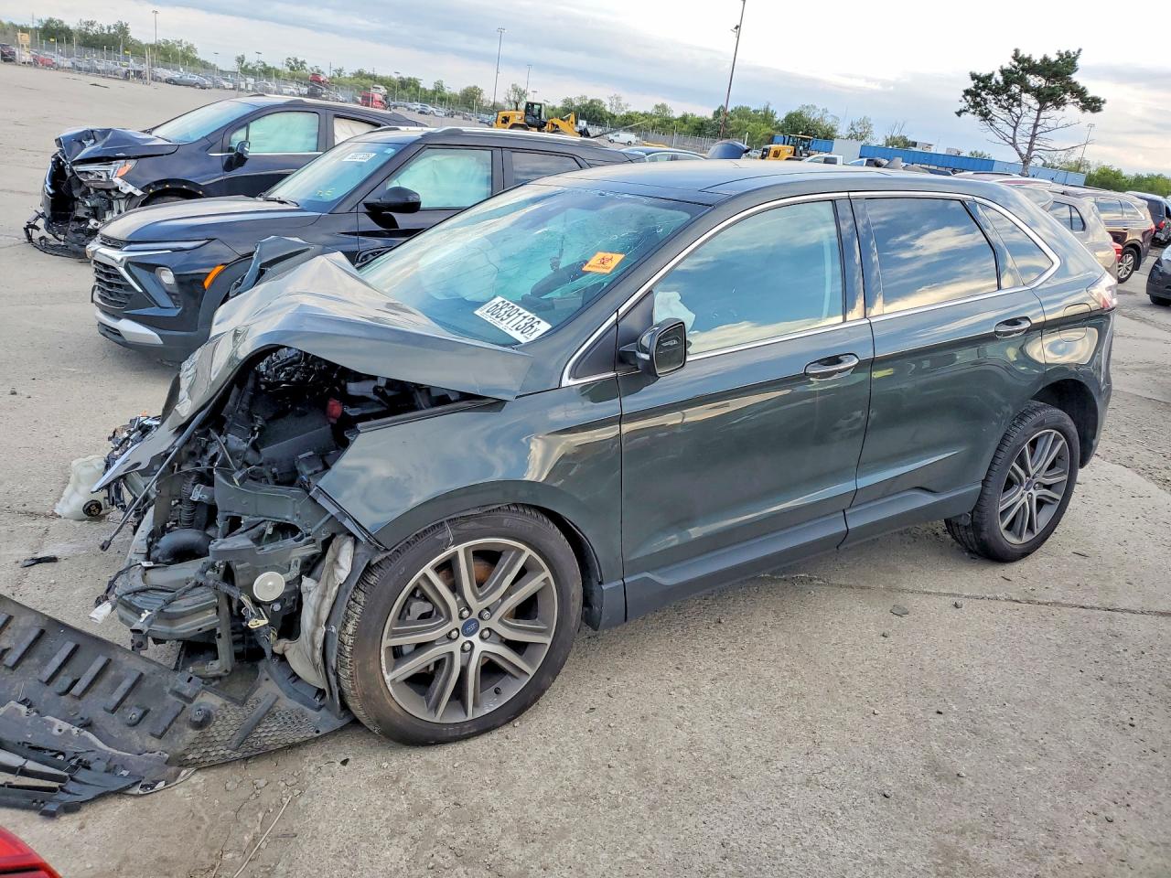 2022 FORD EDGE TITANIUM | 2FMPK4K9XNBA80887 | UPCARS