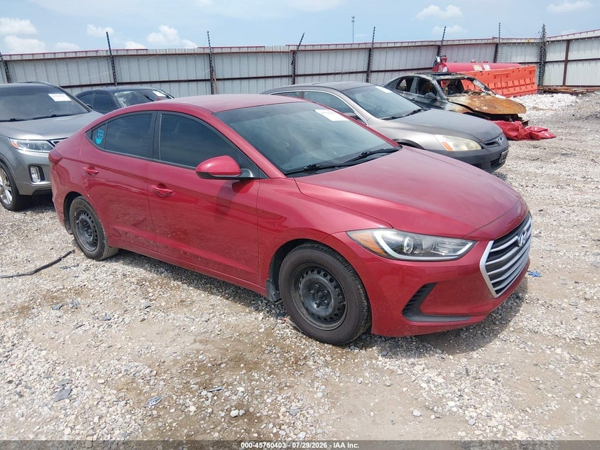 2017 HYUNDAI ELANTRA SE | KMHD74LF3HU338612 | UPCARS