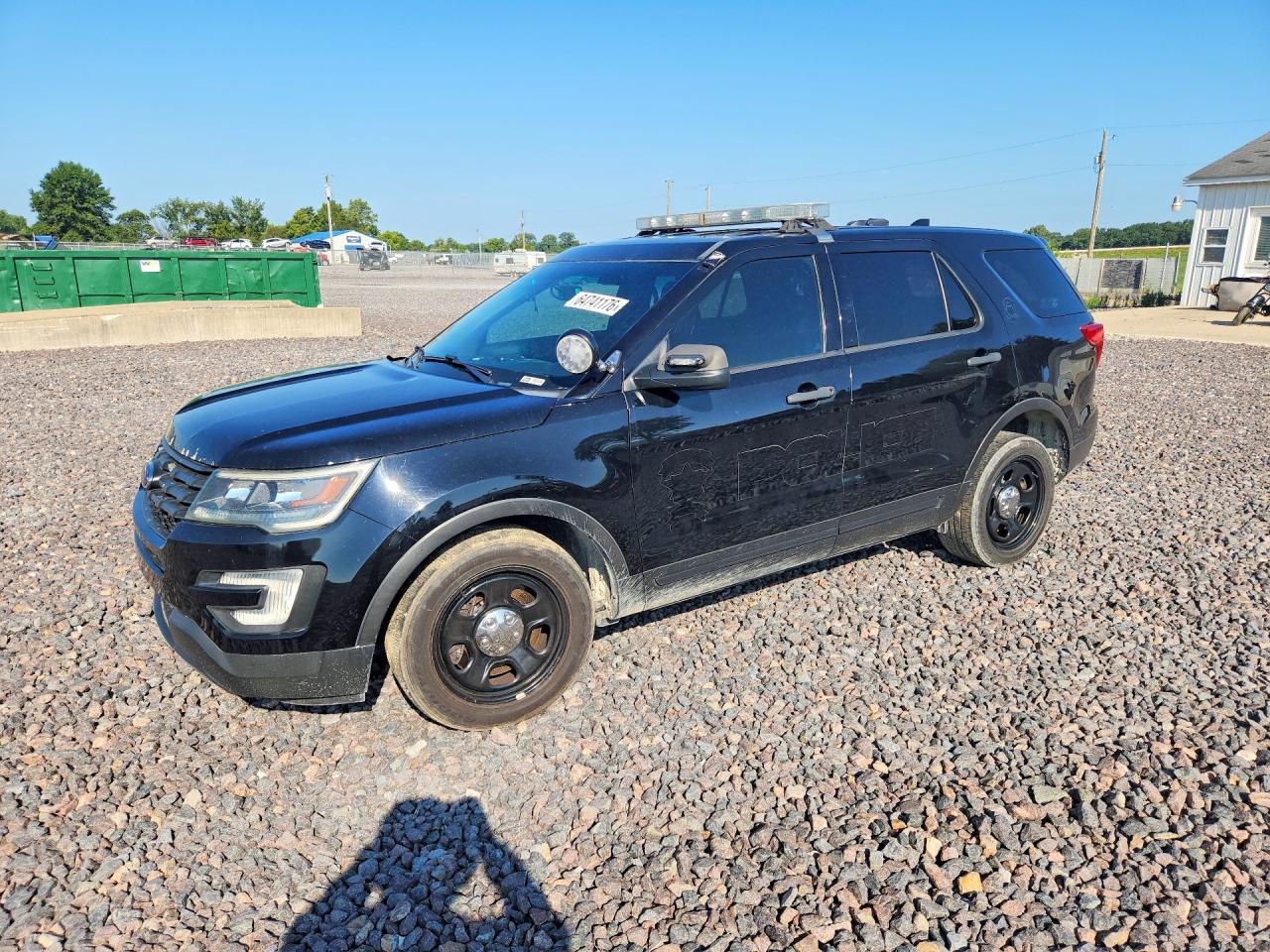 2016 FORD EXPLORER POLICE INTERCEPTOR | 1FM5K8AR2GGC91738 | UPCARS