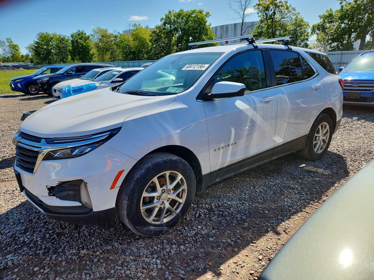 2022 CHEVROLET EQUINOX LT | 3GNAXTEV4NL134906 | UPCARS