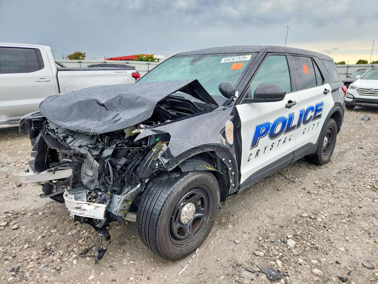 2023 FORD EXPLORER POLICE INTERCEPTOR | 1FM5K8AW0PNA10019 | UPCARS