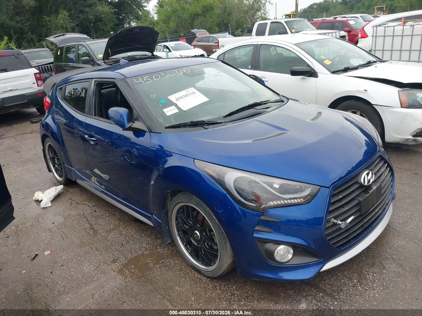2015 HYUNDAI VELOSTER TURBO | KMHTC6AE7FU241858 | UPCARS