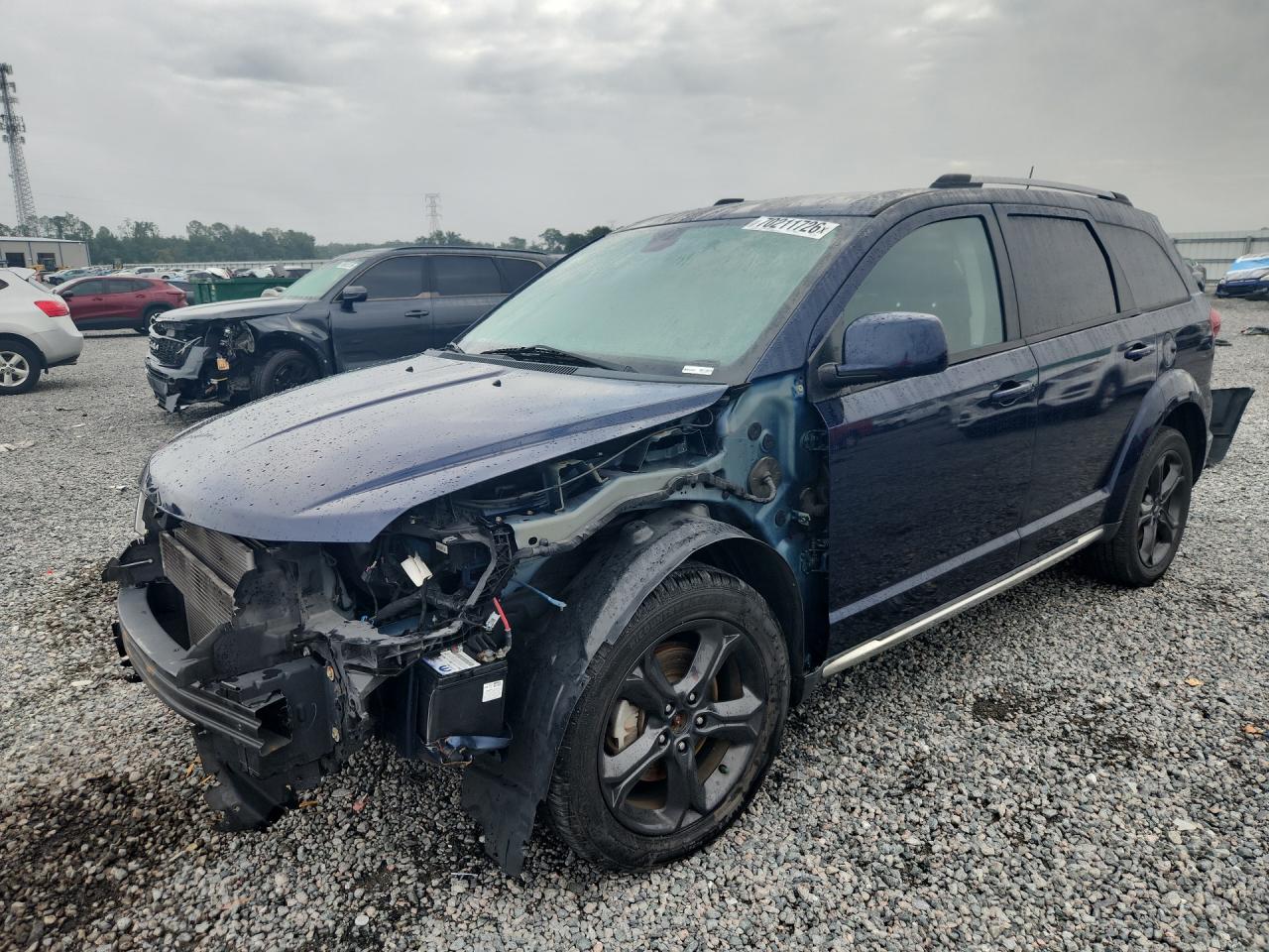 2018 DODGE JOURNEY CROSSROAD | 3C4PDDGG3JT516578 | UPCARS