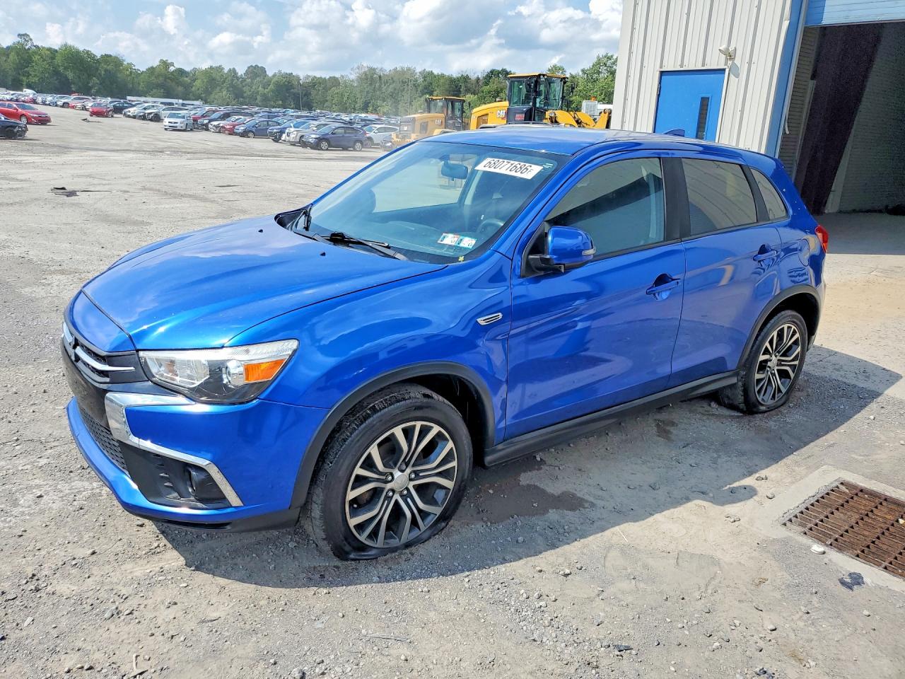 2018 MITSUBISHI OUTLANDER ES | JA4AR3AU3JZ005844 | UPCARS