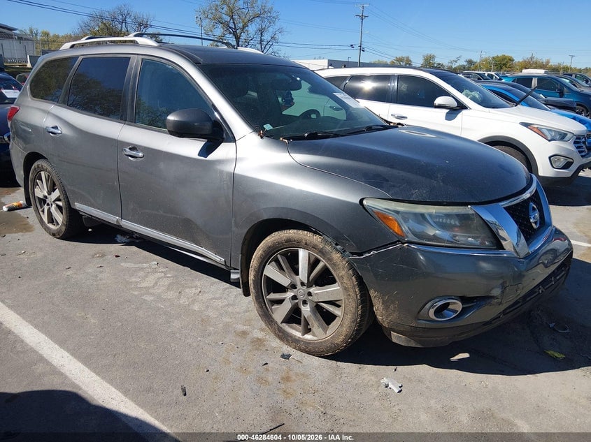 2016 NISSAN PATHFINDER PLATINUM | 5N1AR2MN8GC606906 | UPCARS