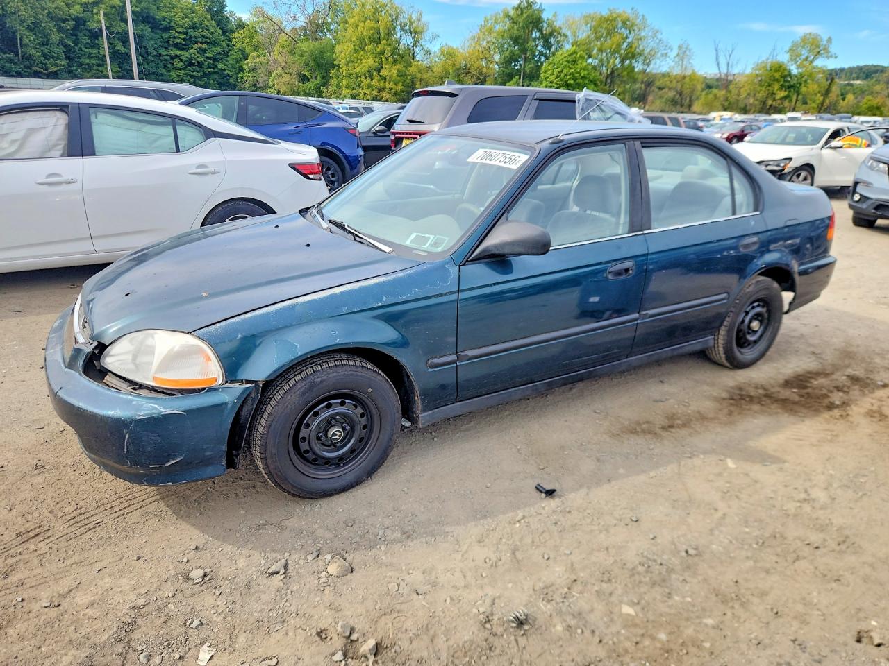 1996 HONDA CIVIC DX | 1HGEJ662XTL027189 | UPCARS