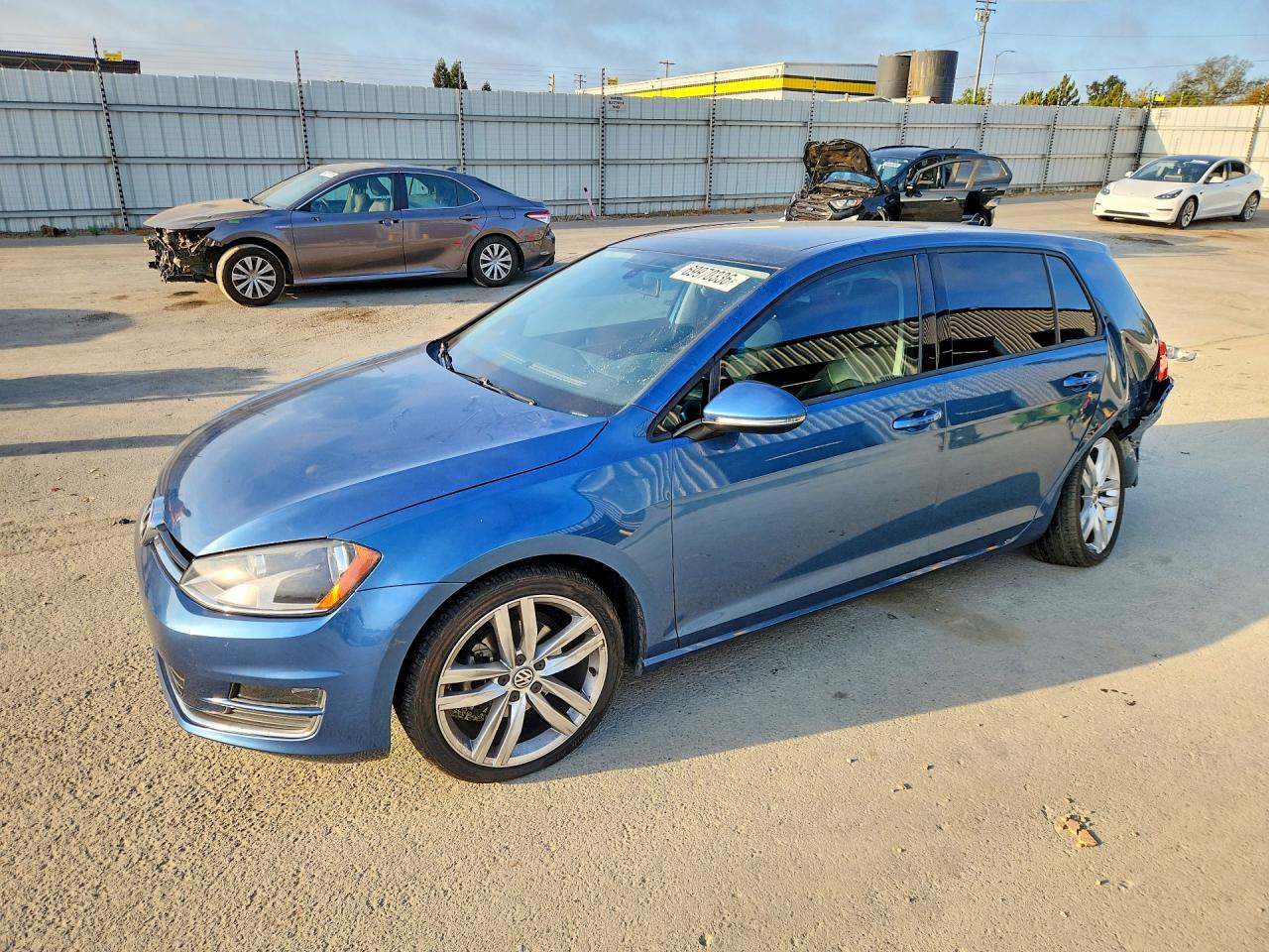 2015 VOLKSWAGEN GOLF TDI | 3VW2A7AU8FM082465 | UPCARS