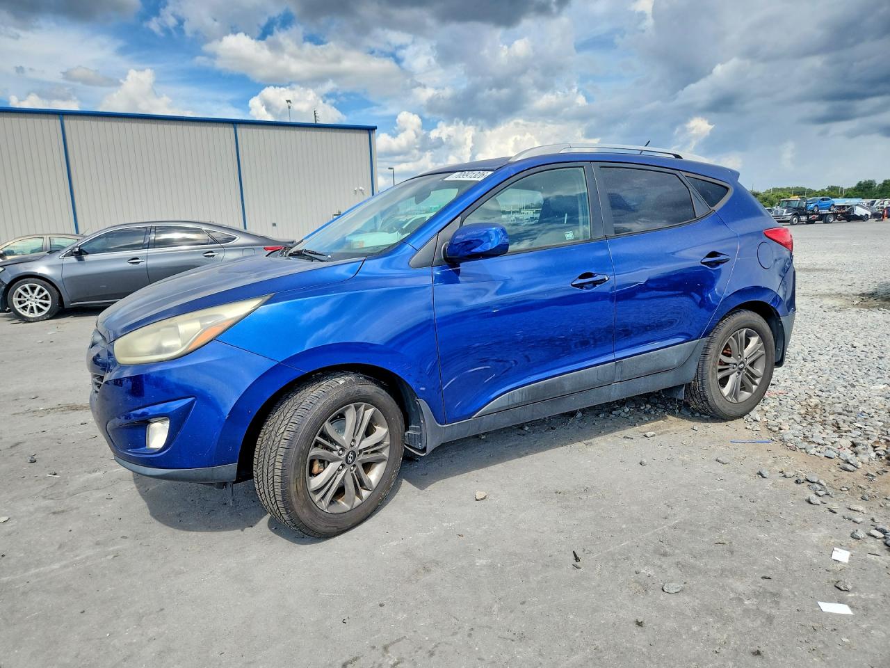 2014 HYUNDAI TUCSON SE | KM8JU3AG8EU793484 | UPCARS