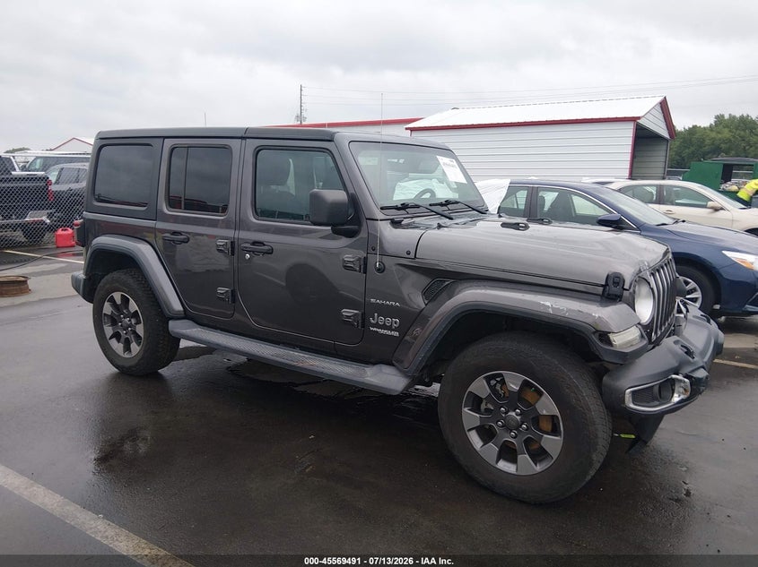 2018 JEEP WRANGLER UNLIMITED SAHARA 4X4 | 1C4HJXEG2JW138717 | UPCARS