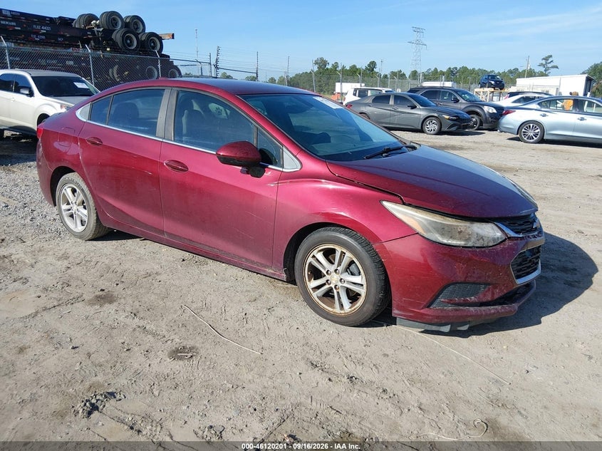 2016 CHEVROLET CRUZE LT AUTO | 1G1BE5SM2G7261972 | UPCARS
