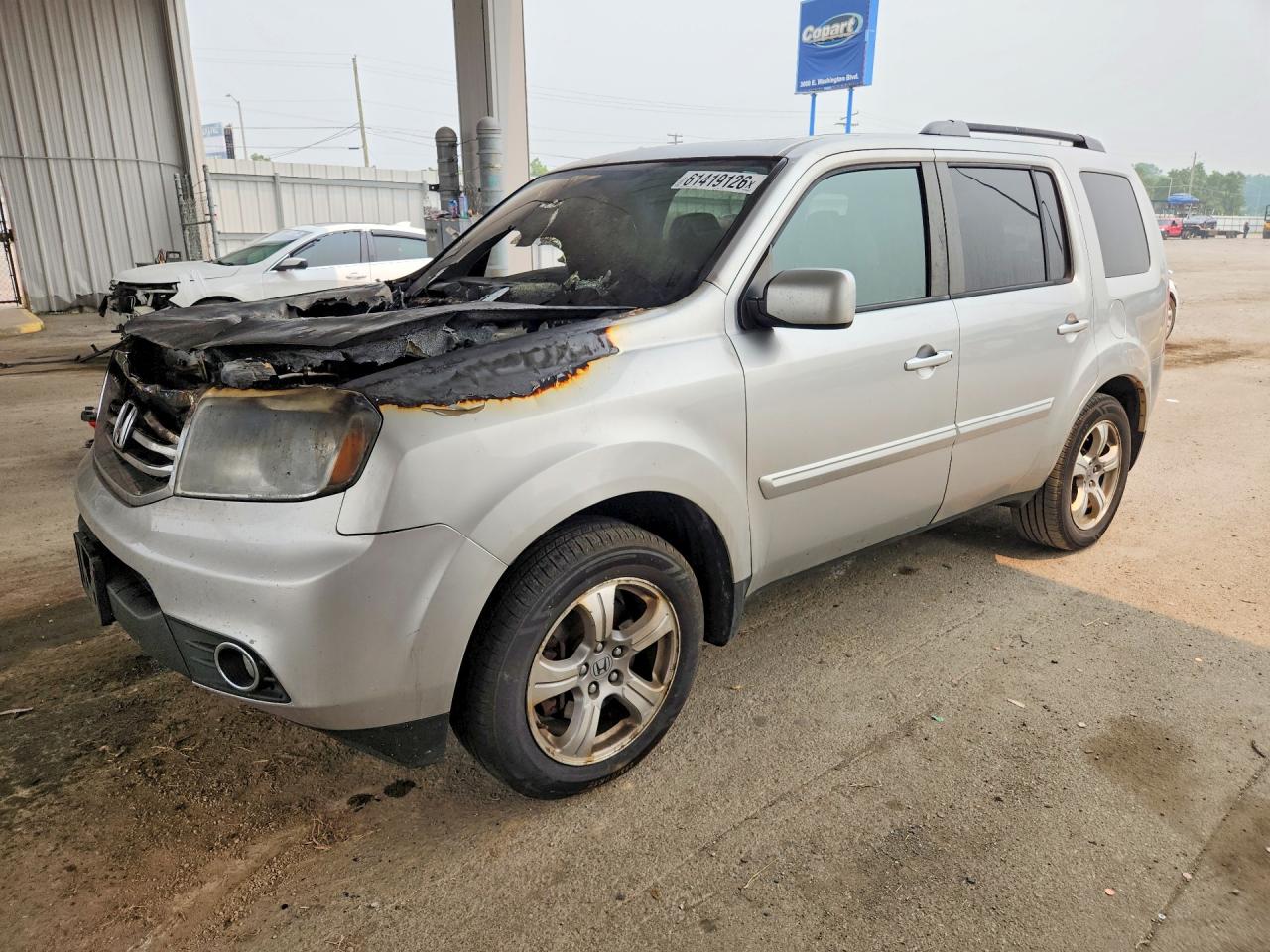 2013 HONDA PILOT EXL | 5FNYF4H5XDB016934 | UPCARS