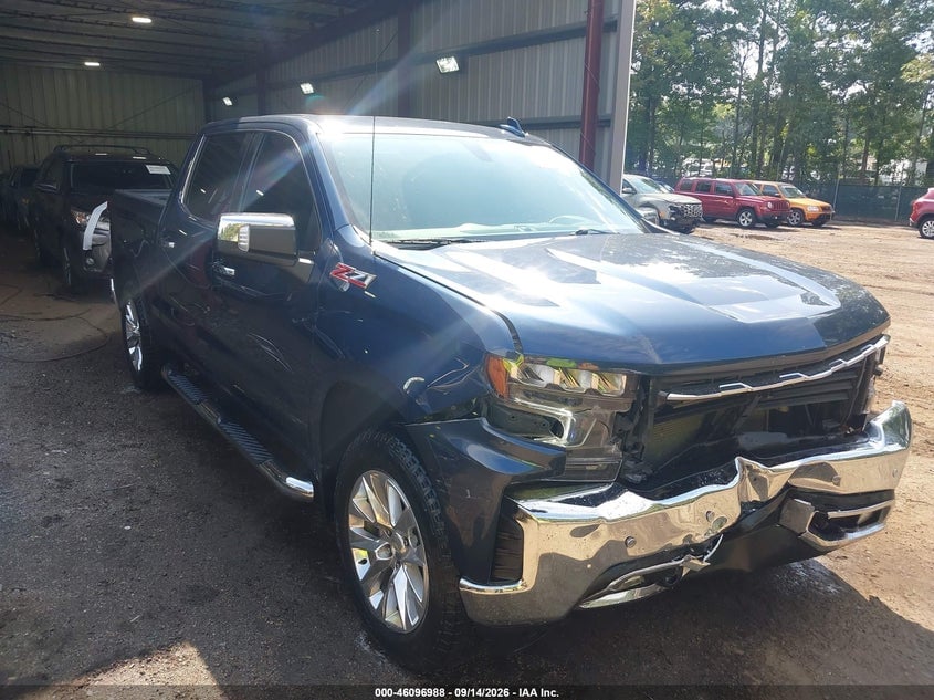 2021 CHEVROLET SILVERADO 1500 4WD  SHORT BED LTZ | 1GCUYGED4MZ178705 | UPCARS